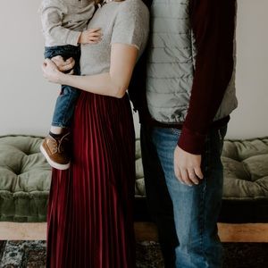 Vici crop top sweater and long shirt size small